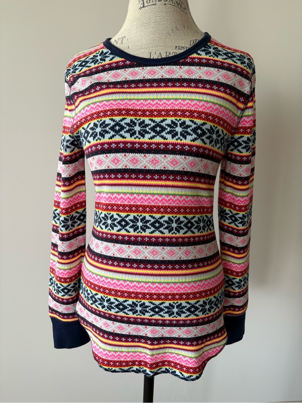 Old Navy Thermal Knit Long Sleeve Top